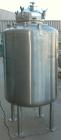 Used DCI WFI Storage Pressure Tank, 200 Gallon, 316L Stainless Steel, Vertical. 35-3/4’’ Diameter x 42