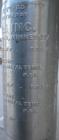Used DCI WFI Storage Pressure Tank, 200 Gallon, 316L Stainless Steel, Vertical. 35-3/4’’ Diameter x 42