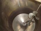 Used-DCI 200 Gallon stainless steel, hot water jacketed, process tank with Lightnin mixer.