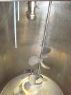 Used DCI 200 Gallon stainless steel, hot water jacketed, process tank with Lightnin mixer.