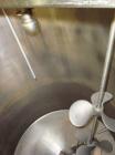 Used DCI 200 Gallon stainless steel, hot water jacketed, process tank with Lightnin mixer.