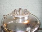 Used DCI Pressure Tank, 300 Liter (79 Gallon), 316L stainless steel, vertical. 29-3/4