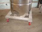 Used DCI Pressure Tank, 300 Liter (79 Gallon), 316L stainless steel, vertical. 29-3/4