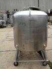 Used DCI Pressure Tank, 211 Gallon, 316 Stainless Steel, Vertical. 43 1/4