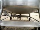 Used DCI Pressure Tank, 211 Gallon, 316 Stainless Steel, Vertical. 43 1/4