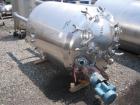 Used DCI tank, 1000 liters (250 gallons) 316L stainless steel constrution, approx. 42