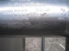 Used DCI tank, 1000 liters (250 gallons) 316L stainless steel constrution, approx. 42