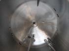 Used DCI tank, 1000 liters (250 gallons) 316L stainless steel constrution, approx. 42