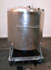 Used DCI Pressure Tank, 211.34 Gallon, 316 Stainless Steel, Vertical. 43-1/4’’ Diameter x 37’’ straight side, dished top and bottom. Internal rated 50 psi at 300 degrees F. Openings: top 16’’ manway,...