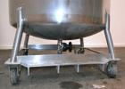 Used DCI Pressure Tank, 211.34 Gallon, 316 Stainless Steel, Vertical. 43-1/4’’ Diameter x 37’’ straight side, dished top and bottom. Internal rated 50 psi at 300 degrees F. Openings: top 16’’ manway,...