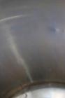 Used DCI Pressure Tank, 150 Gallon, 316L Stainless Steel, Vertical. 30’’ Diameter x 44’’ straight side, dished top and bottom. Internal rated 25 psi at 200 degrees F. Openings: top 12’’ manway with c...