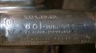 Used DCI Pressure Tank, 150 Gallon, 316L Stainless Steel, Vertical. 30’’ Diameter x 44’’ straight side, dished top and bottom. Internal rated 25 psi at 200 degrees F. Openings: top 12’’ manway with c...