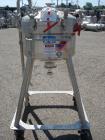 Used 80 Liter DCI receiver, 316L stainless steel construction, 24