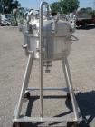 Used 80 Liter DCI receiver, 316L stainless steel construction, 24