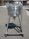 Used 80 Liter DCI receiver, 316L stainless steel construction, 24