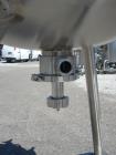 Used 80 Liter DCI receiver, 316L stainless steel construction, 24