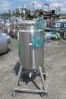 Used DCI receiver,100 liter, 316 stainless steel construction, approximately 18