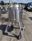Used DCI Receiver, 300 Liter (79.2 Gallon). 316 Stainless steel construction, approximately 30