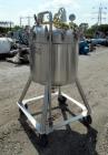 Used DCI Receiver, 300 Liter (79.2 Gallon). 316 Stainless steel construction, approximately 30