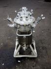 Used DCI Pressure Tank, 50 Liter (13.21 Gallon), 316L Stainless Steel, Vertical. Approximate 13” diameter x 21” straight side. Dished clamp on top, dished bottom. Internal rated 100/-15 psi at -20 to...
