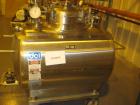 Used- DCI Inc Horizontal Stainless Steel Pressure Vessel, 132 gallon (500 L) rated 30 psi @350 F, Built 1996, S# 96PH54385B,...