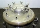 Used DCI Pressure Tank, 158.5 Gallon (600 Liter), 316 Stainless Steel, Vertical. 41-3/4