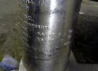 Used DCI Pressure Tank, 158.5 Gallon (600 Liter), 316 Stainless Steel, Vertical. 41-3/4