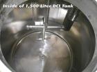 Used DCI Pressure Tank, 1500 Liters(400 gallon)