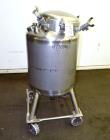 Used DCI Pressure Tank, 50 Gallon, 316L Stainless Steel, Vertical.