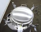 Used- DCI Pressure Tank, 50 Gallon, 316L Stainless Steel, Vertical.