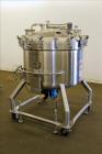 Used DCI Pressure Tank, 600 Liter (158.5 Gallon), 316L Stainless Steel, Vertica