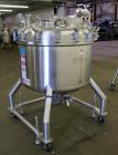 Used DCI Pressure Tank, 600 Liter (158.5 Gallon), 316L Stainless Steel, Vertica