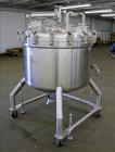 Used DCI Pressure Tank, 600 Liter (158.5 Gallon), 316L Stainless Steel, Vertica