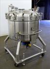 Used DCI Pressure Tank, 600 Liter (158.5 Gallon), 316L Stainless Steel, Vertica