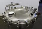 Used DCI Pressure Tank, 600 Liter (158.5 Gallon), 316L Stainless Steel, Vertica