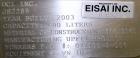 Used DCI Pressure Tank, 600 Liter (158.5 Gallon), 316L Stainless Steel, Vertica