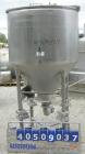 Used Dairy Craft tank, 175 gallon, 304 stainless steel, vertical. 42