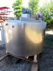 Used Damrow Brothers Pasteurizer Tank, Model 400-GA, Approximately 400 Gallon.