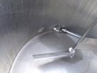 Used Damrow Brothers Pasteurizer Tank, Model 400-GA, Approximately 400 Gallon.