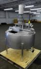 Used Damrow Surge Tank, Approximate 80 Gallon, 316 Stainless Steel, Vertical.