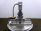Used Damrow Surge Tank, Approximate 80 Gallon, 316 Stainless Steel, Vertical.