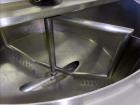 Used Damrow Surge Tank, Approximate 80 Gallon, 316 Stainless Steel, Vertical.