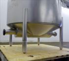 Used Damrow Surge Tank, Approximate 80 Gallon, 316 Stainless Steel, Vertical.