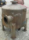 Used Designers Fabricators Tank, 100 Gallon, 304 Stainless Steel, Vertical. 36