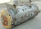 Used- Detroit Boiler Company Pressure Tank, 200 gallon, 304L stainless steel, horizontal.30'' diameter x 58'' straight side,...