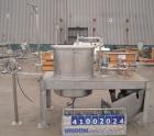 Used Stainless Products Pre-Mix Tank, 120 gallon, 316 stainless steel, vertical. 32