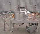 Used Stainless Products Pre-Mix Tank, 120 gallon, 316 stainless steel, vertical. 32