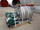 Used Eastern Manufacturing Pressure Tank, 275 Gallon, 316L Stainless Steel, Vertical. Approximate 48