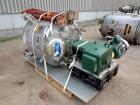 Used Eastern Manufacturing Pressure Tank, 275 Gallon, 316L Stainless Steel, Vertical. Approximate 48
