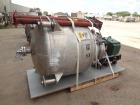 Used Eastern Manufacturing Pressure Tank, 275 Gallon, 316L Stainless Steel, Vertical. Approximate 48